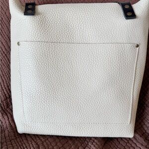 Portland Leather Small Tote Tapioca Yoghurt